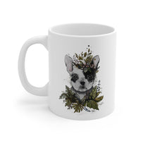 Plants+Doggy+coffee. White Mug 11oz