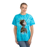 Summer Cyclone. Bloom from inside. -Tie-Dye Tee,