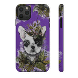 Purple Doggy Lover. -Colorfull Tough Cases.