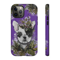 Purple Doggy Lover. -Colorfull Tough Cases.