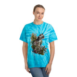 Summer Cyclone. Kitty Lover -Tie-Dye Tee.