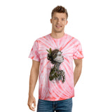 Summer Cyclone. Bloom from inside. -Tie-Dye Tee,