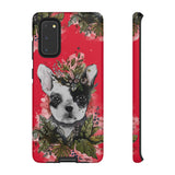 StrawberryRed Doggy Lover. -Colorfull Tough Cases.