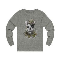 Doggy & Plant Lover -Unisex Jersey Long Sleeve Tee