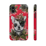 StrawberryRed Doggy Lover. -Colorfull Tough Cases.