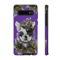 Purple Doggy Lover. -Colorfull Tough Cases.