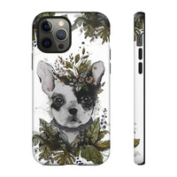 White Doggy Lover. -Colorfull Tough Cases.