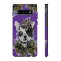 Purple Doggy Lover. -Colorfull Tough Cases.