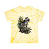 Summer Cyclone. Kitty Lover -Tie-Dye Tee.