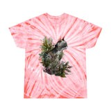 Summer Cyclone. Kitty Lover -Tie-Dye Tee.