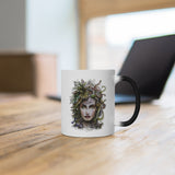 Coffee+Plants keep your monsters away - Color Changing Mug