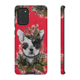 StrawberryRed Doggy Lover. -Colorfull Tough Cases.