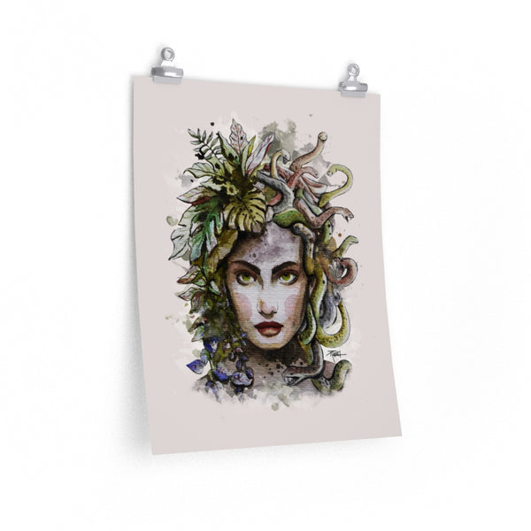 Plants keep your monsters away. Premium Matte vertical poster