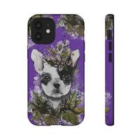 Purple Doggy Lover. -Colorfull Tough Cases.