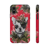 StrawberryRed Doggy Lover. -Colorfull Tough Cases.