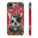 StrawberryRed Doggy Lover. -Colorfull Tough Cases.