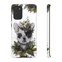 White Doggy Lover. -Colorfull Tough Cases.