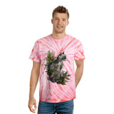 Summer Cyclone. Kitty Lover -Tie-Dye Tee.