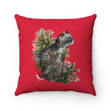 Plants+ Kitty Lovers Pillow