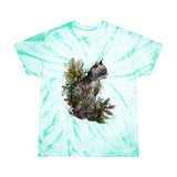 Summer Cyclone. Kitty Lover -Tie-Dye Tee.