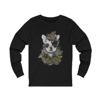 Doggy & Plant Lover -Unisex Jersey Long Sleeve Tee