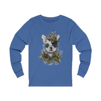 Doggy & Plant Lover -Unisex Jersey Long Sleeve Tee