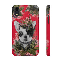 StrawberryRed Doggy Lover. -Colorfull Tough Cases.