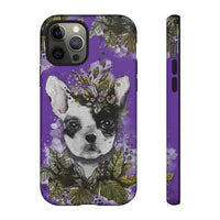 Purple Doggy Lover. -Colorfull Tough Cases.